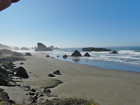 Beach by Myers Creek